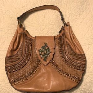 Authentic Isabella Fiore leather hobo